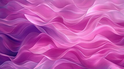 Fototapeta premium Vibrant Flowing Waves of Pink and Purple Abstract Texture