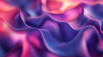 Obraz premium Luxurious Satin Fabric Folds with Rich Sheen