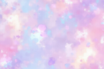 Soft pastel watercolor background with dreamy pink, blue, and purple hues blending seamlessly