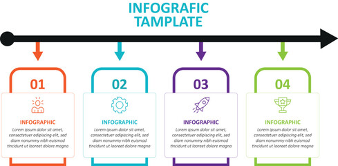 Creative Infographic Template for Startup Growth Strategy with Market Research Insights, Consumer Behavior Trends, and Funding Allocation Breakdown
