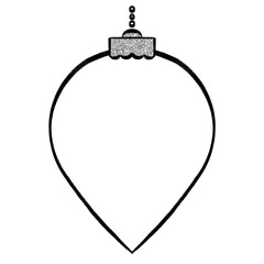 Ornament Shape Hand drawn Doodle.