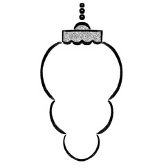 Ornament Shape Hand drawn Doodle.