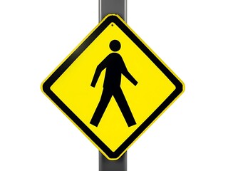 pedestrian crossing sign