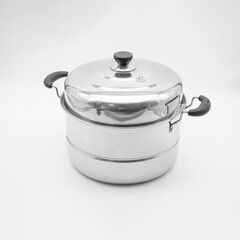 Asian-style stainless steel thick steamer and soup pot made in China