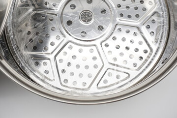 Asian-style stainless steel thick steamer and soup pot made in China