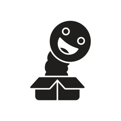 April fools icon vector stock illustration