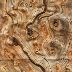burl wood texture seamless pattern intricate grain natural swirls elegant organic background design