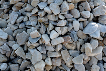 Natural stones create a calming landscape in the garden setting