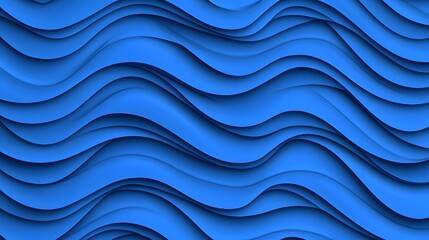 Fototapeta premium Blue Wavy Texture Background for Design and Creative Projects