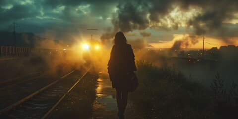 Fototapeta premium Wonderlust cinematic scene