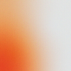 Abstract Gradient Noise Texture Background with Orange to White Color Transition for Digital Art and Graphic Design