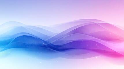 Fototapeta premium Abstract Blue Purple Wave Background Design
