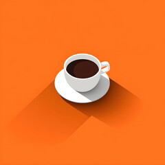 Obraz premium Modern Coffee Cup