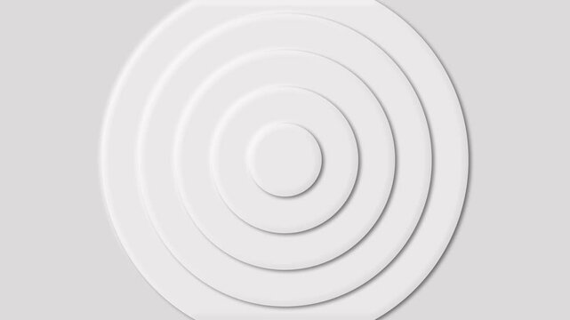 wavy shape white abstract background animation with green screen