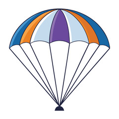 Fototapeta premium parachute vector
