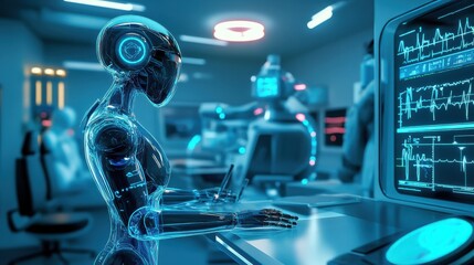 Humanoid AI Agents Assisting in an Autonomous Health