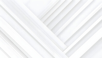Obraz premium abstract white background, Abstract Minimalist Design With Overlapping Diagonal Lines