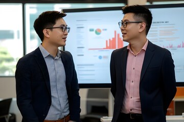 Fototapeta premium business people in office