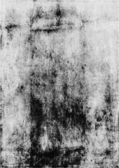 Large distressed grungy ink halftone texture with a transparent background