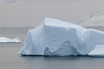 Iceberg floating in the Southern Ocean