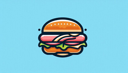  icon logo sign symbol menu eat food store art big layer fat design vector mcd meat beef slice bread fresh meal snack tasty long ham fast Wendy’s hut hot dog salad meal cafe bread deli kfc mc pizza.j