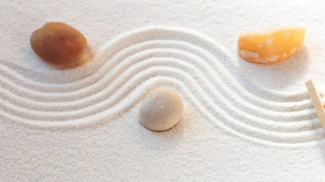 Making a zen garden