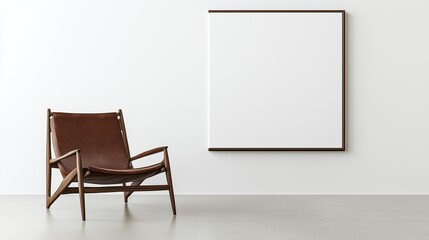 Minimalist Canvas Wall Art Mockup ? Perfect for Customization