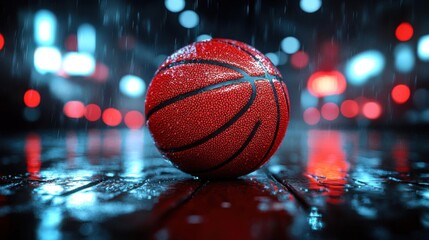 Wet Basketball Night