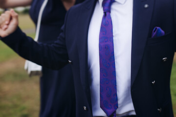 High school graduates dancing on prom, waltz and classical ball slow dance in dresses and suits on school graduation party, boys and girls ballroom dancers, couples dance quadrille and polonaise © tsuguliev