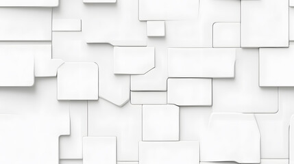 White cracked wall seamless pattern background