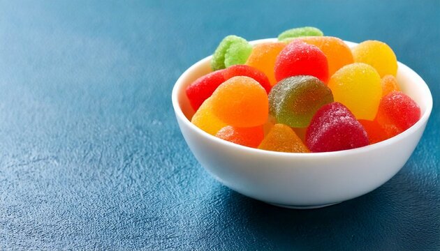 Bowl con gomitas de colores