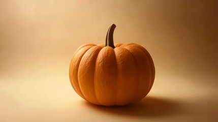 Organic Pumpkin Still Life Simple Composition  Autumn