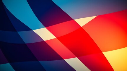 Obraz premium an abstract composition of wavy, overlapping lines