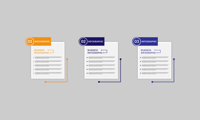 Unique Business Infographic Design  template or victor  