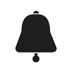 Notification bell icons vector illustration. editable icon