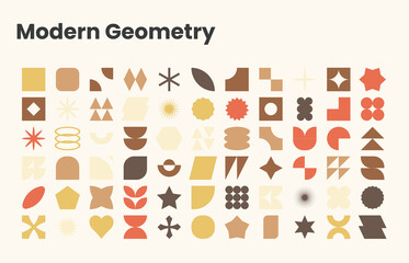 Minimal Abstract Geometric Design Elements – Trendy Vector Shapes Pack
