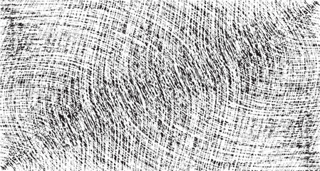 Fototapeta premium Monochrome texture composed of irregular graphic elements. Distressed uneven grunge background. Abstract vector illustration. Overlay for interesting effect and depth. Isolated on white background.