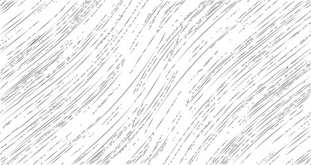 Obraz premium Monochrome texture composed of irregular graphic elements. Distressed uneven grunge background. Abstract vector illustration. Overlay for interesting effect and depth. Isolated on white background.