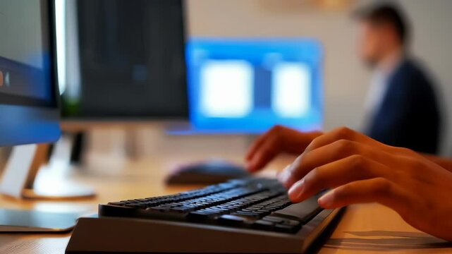 Typing on a Keyboard