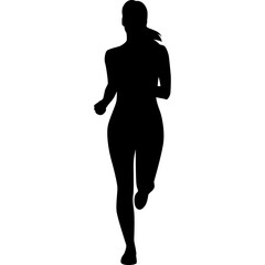 Athlete Runner Silhouette