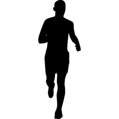 Athlete Runner Silhouette