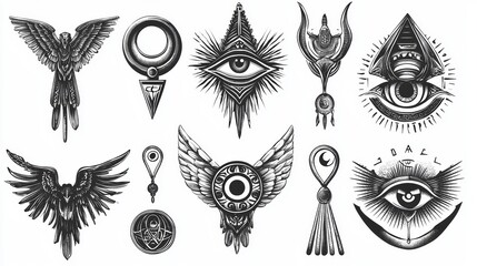 Fototapeta premium Tattoo art