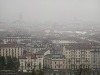 Obraz premium Cityscape of Turin city, Italy