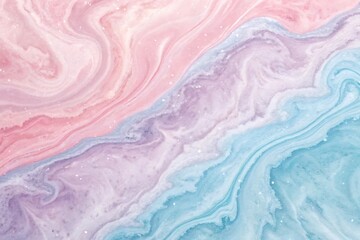 A dreamy and soft pastel marble background featuring a mix of rose quartz pink, Generative AI