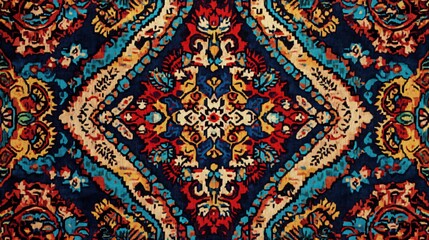 Seamless Ethnic Pattern Background Design