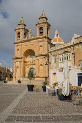 Parish Church of Our Lady of Pompei in Marsaxlokk, Malta