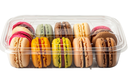 Assortment Food Box on transparent background PNG.
