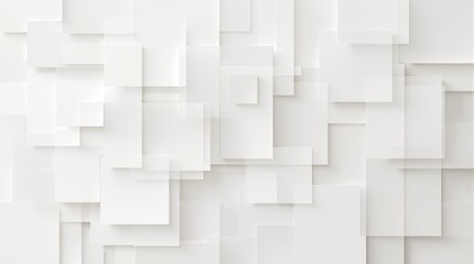 Elegant Abstract Background: Overlapping Transparent Shapes
