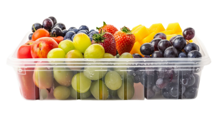 Overflowing Food Container on transparent background PNG.