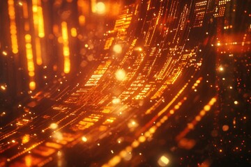 Obraz premium CITYSCAPE AT NIGHT